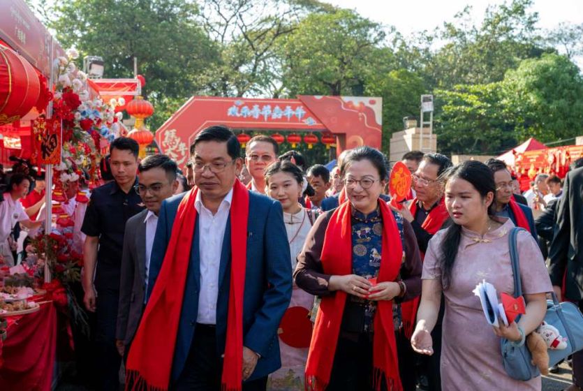 The Chinese Embassy in Myanmar Holds the 2026 Chinese New Year Carnival