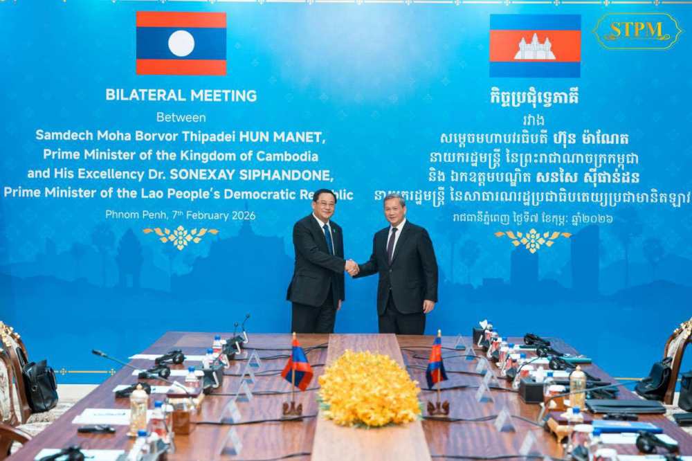 Cambodia, Laos Pledge To Boost Bilateral Ties, Target US$700 Million Trade By 2030