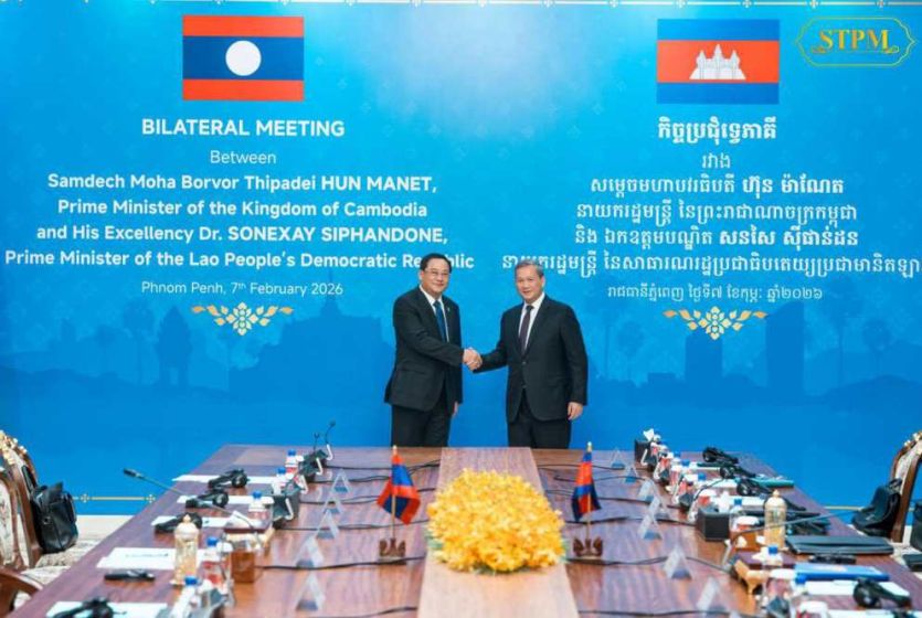 Cambodia, Laos Pledge To Boost Bilateral Ties, Target US$700 Million Trade By 2030