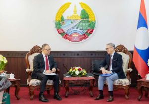 Lao Foreign Minister Receives Australian Special Representative