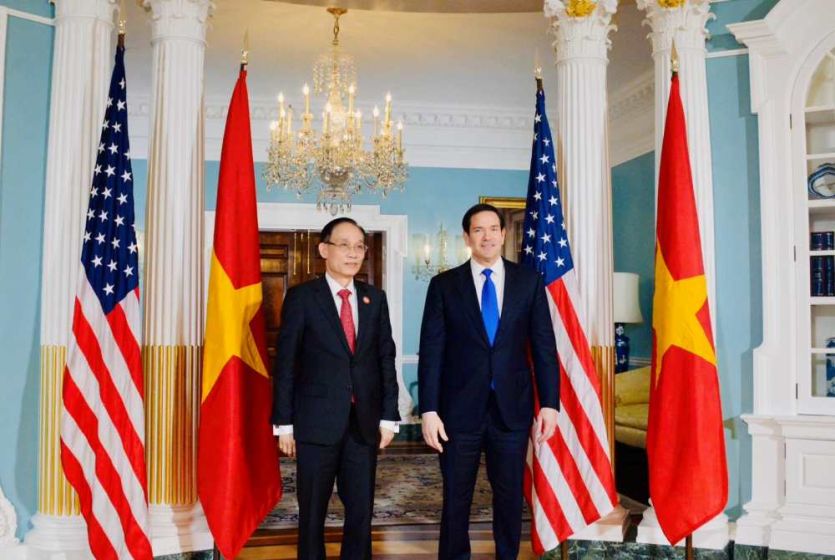 U.S. Secretary of State Rubio meets with Vietnamese Foreign Minister in Washington