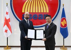 Secretary-General of ASEAN receives Letter of Credence from Ambassador of Georgia to ASEAN