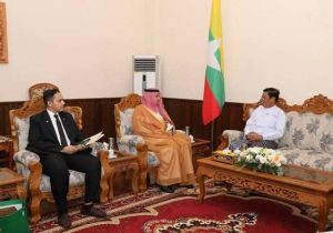 Myanmar Foreign Minister receives Ambassador of Saudi Arabia to Myanmar