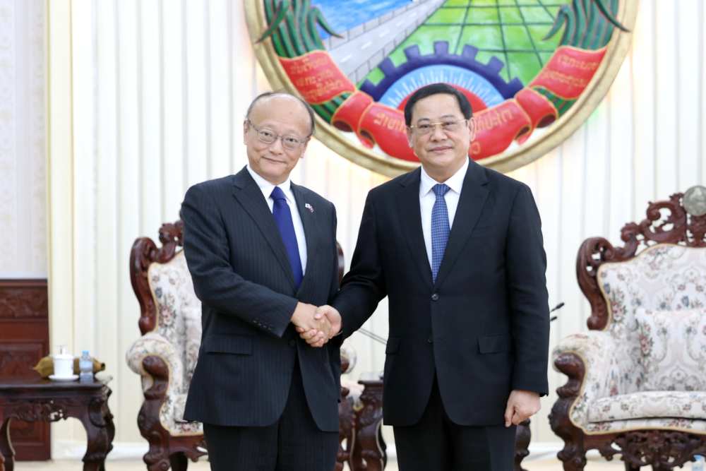 Lao Prime Minister Meets ADB President to Mark 60 Years of Partnership
