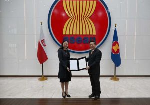 Secretary-General of ASEAN receives Letter of Credence from Ambassador of the Republic of Poland to ASEAN