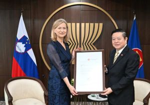 Secretary-General of ASEAN receives Letter of Credence from Ambassador of the Republic of Slovenia to ASEAN