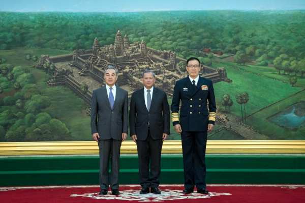 Cambodian Prime Minister Hun Manet Meets with Chinese Foreign Minister and Chinese Defense Minister