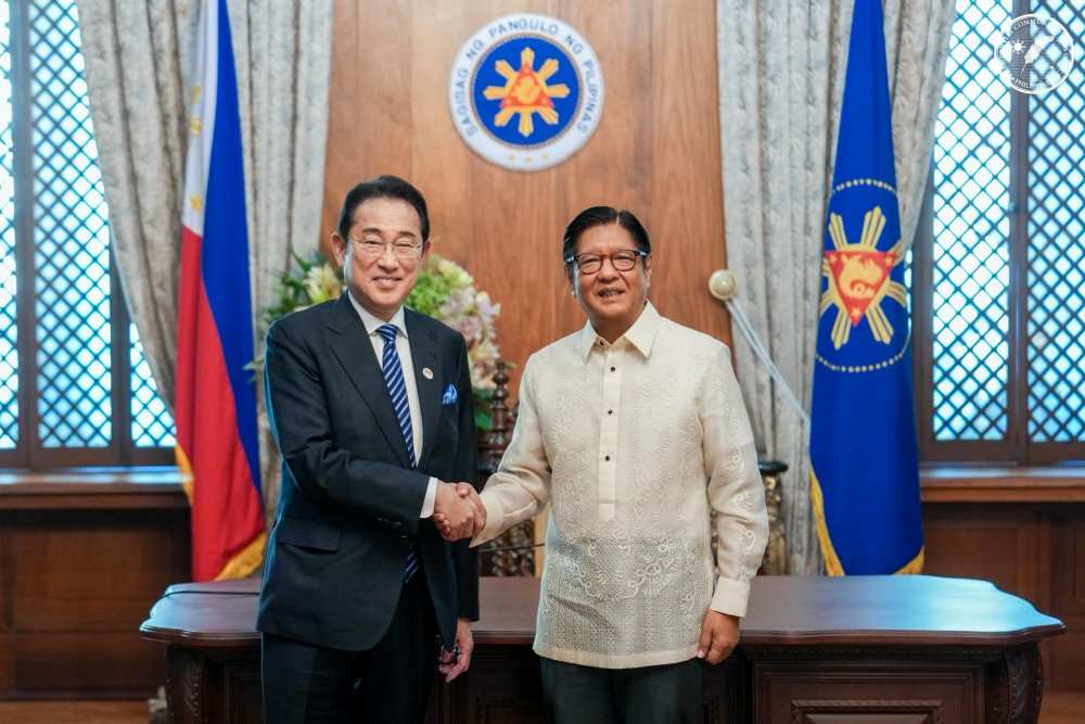 Philippine President, former Japanese PM Kishida discuss energy transition, AZEC cooperation