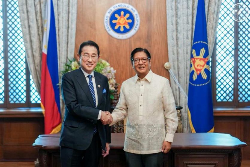 Philippine President, former Japanese PM Kishida discuss energy transition, AZEC cooperation