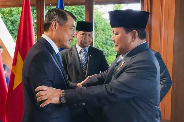 Vietnamese Prime Minister Le Minh Hung meets ASEAN leaders, Secretary-General in Cebu
