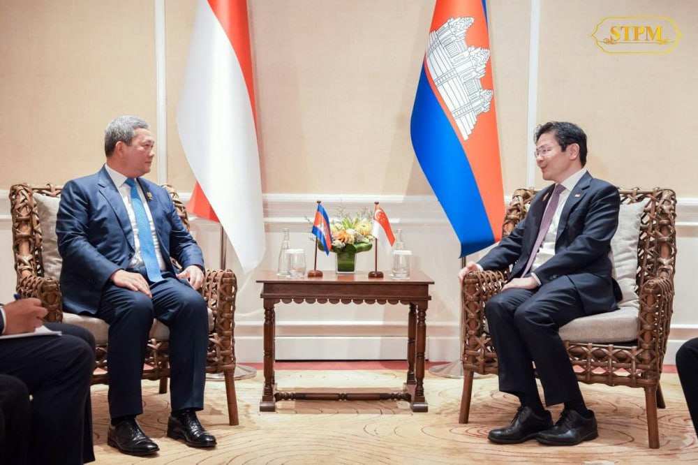 Cambodia, Singapore Committed to Further Strengthening Bilateral Relations and Cooperation