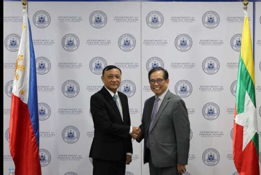 The 5th Myanmar-Philippines Foreign Policy Consultations hold in Manila