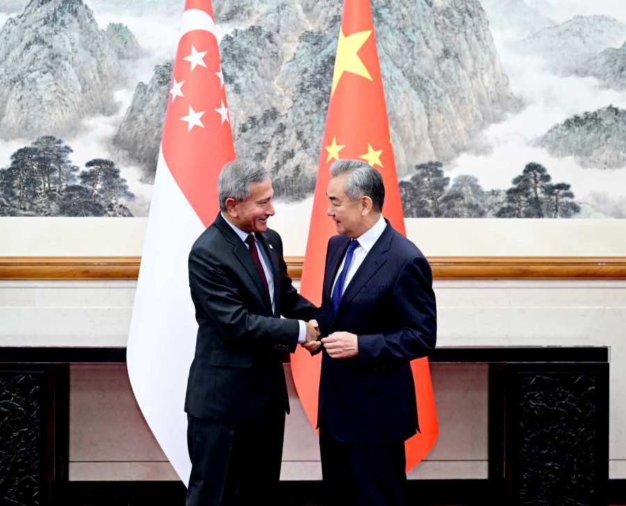 Singapore Foreign Minister pays a working visit to China