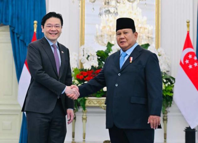 Singaporean Prime Minister meets Indonesian President for the Singapore-Indonesia Leaders&rsquo; Retreat 