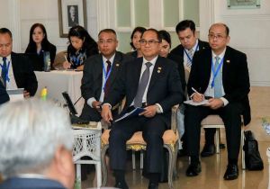 Myanmar Foreign Minister attends the Informal ASEAN Foreign Ministers&rsquo; Meeting