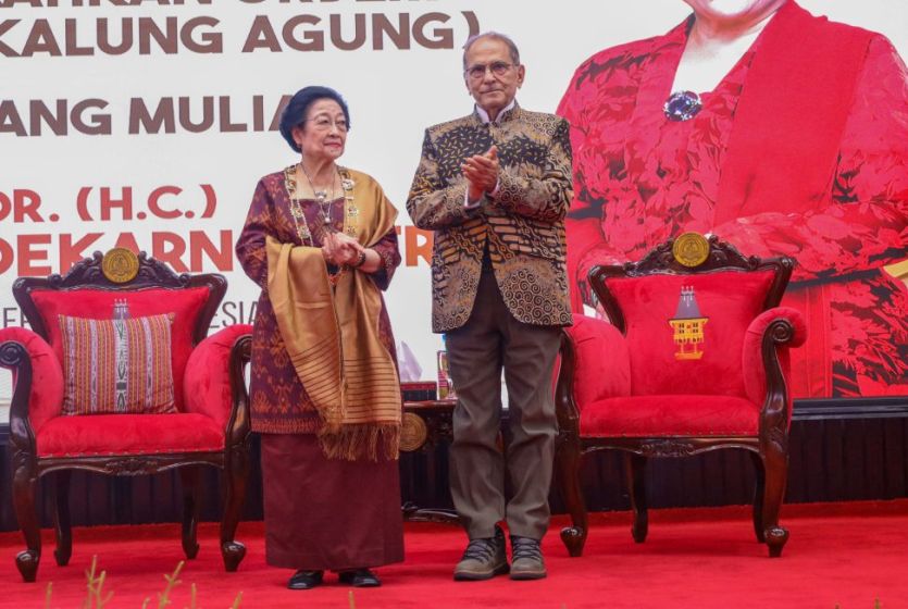 Timor-Leste President Bestows the Grand Collar of the Order of Timor-Leste to the Fifth President of Indonesia