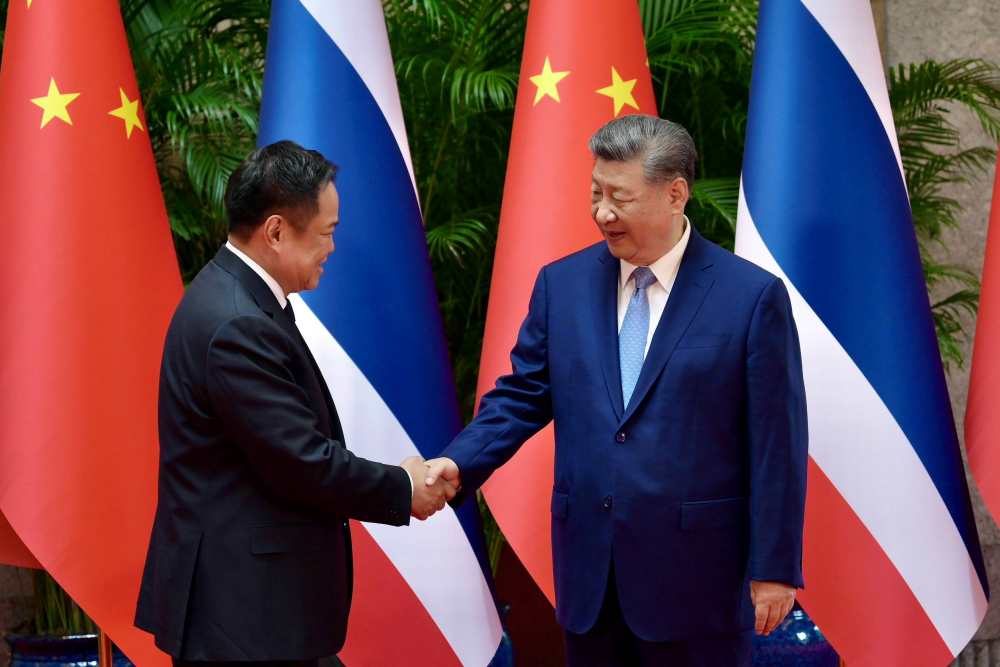 Thai Prime Minister pays courtesy call on Chinese President Xi Jinping  