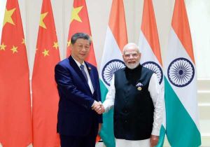 Chinese President Xi Jinping Meets with Prime Minister Narendra Modi of India