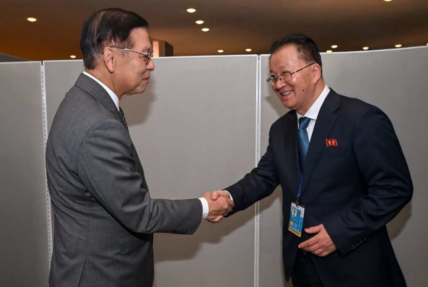 Thai Deputy Prime Minister and Foreign Minister meets with North Korean Vice Foreign Minister  