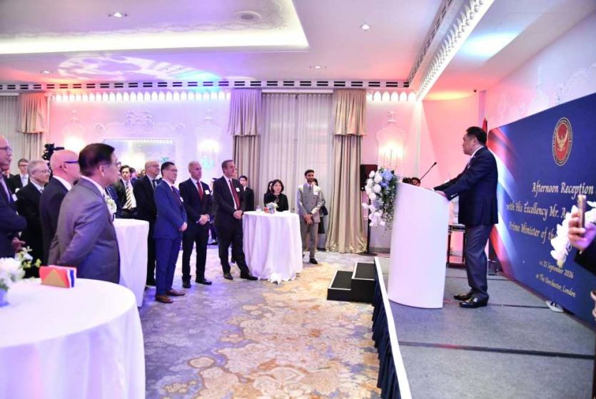 Thai Prime Minister invites UK financial institutions to consider investing in Thai capital market